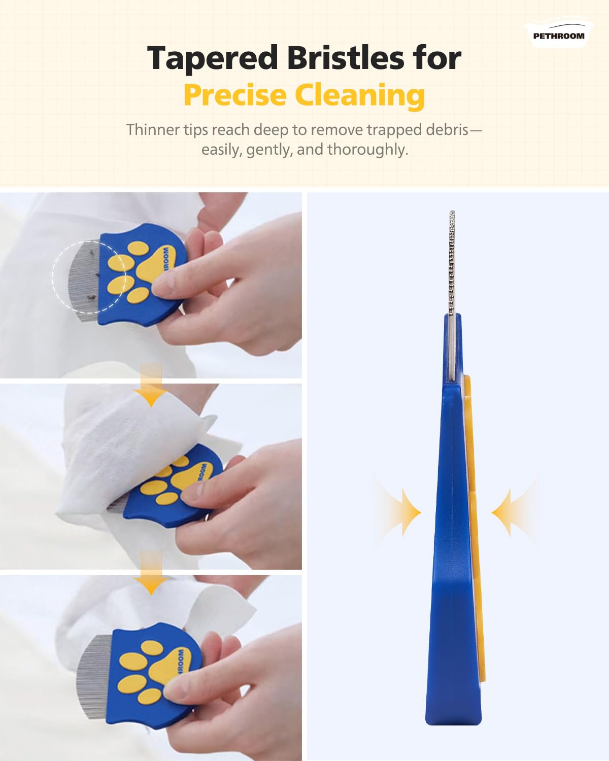 Ultimate Premium Stainless Steel Eye Comb – Your Pet's Best Tear Stain Solution