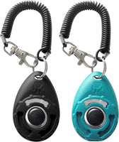 Ultimate Clicker Training Tool for Dogs, Cats, Birds, and Horses – Includes Wrist Strap & Keyring for Effortless Training!