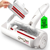 Ultimate Pet Hair Remover – Reusable Lint Roller for Effortless Cleaning of Cat & Dog Hair on Furniture, Carpets, Cars, and Bedding – Eco-Friendly & Portable (White Classic)