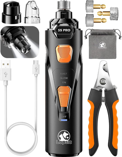 Whisper-Quiet Nail Grinder: The Ultimate Stress-Free Grooming Solution for Your Pets