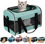 Ultimate Comfort Pet Carrier for Cats & Small Dogs - Airline Approved, Spacious Design (17"x11"x11")
