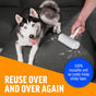 Ultimate Pet Hair Remover – Reusable Lint Roller for Effortless Cleaning of Cat & Dog Hair on Furniture, Carpets, Cars, and Bedding – Eco-Friendly & Portable (White Classic)