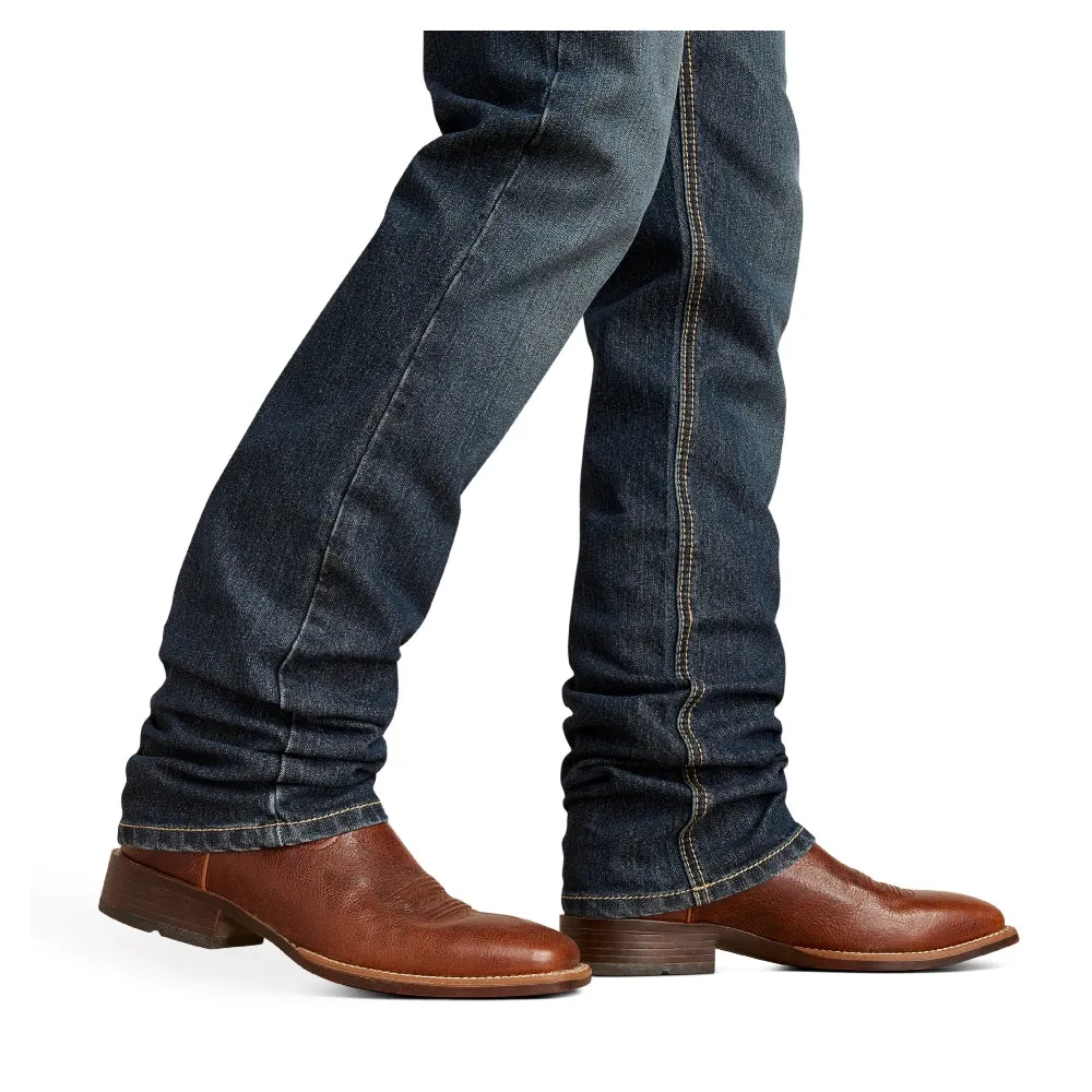 10045394 Ariat Mens M4 Derek Relaxed Boot Cut Jean - Atlas