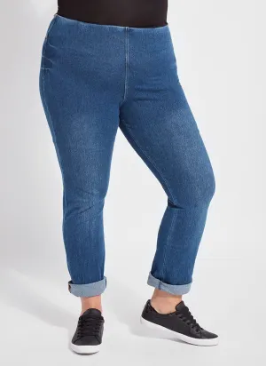 Boyfriend Denim (Plus Size, 26" Inseam Cuffed)