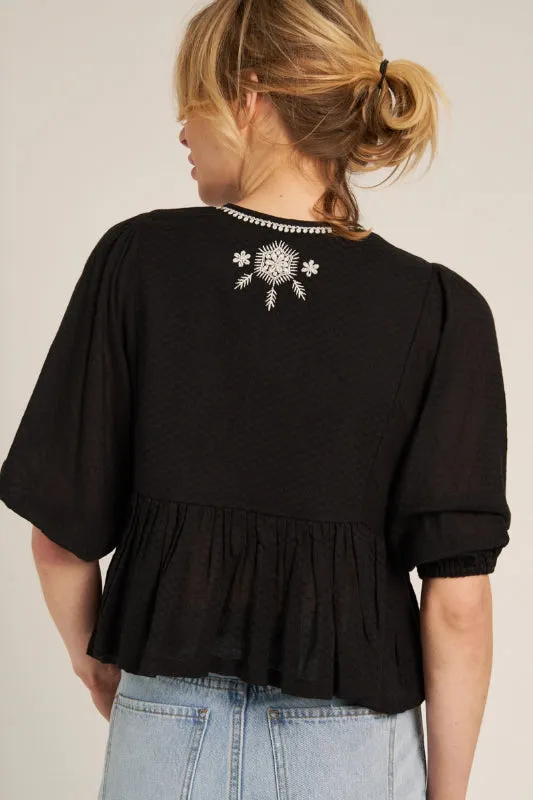 elise top - black