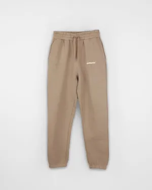 Everyday Flock Print Joggers- Sand