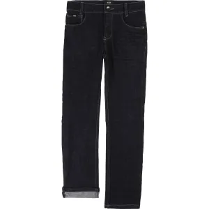 Hugo Boss Boys Dark Blue Denim Jeans