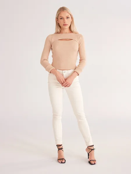 "Ella" High Waisted Stretchy Skinny Jeans