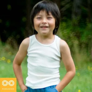 Unisex Kids' And Baby's Organic Cotton Tank Top (Grown & Made in USA)