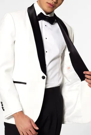 White and Black Wedding Tux